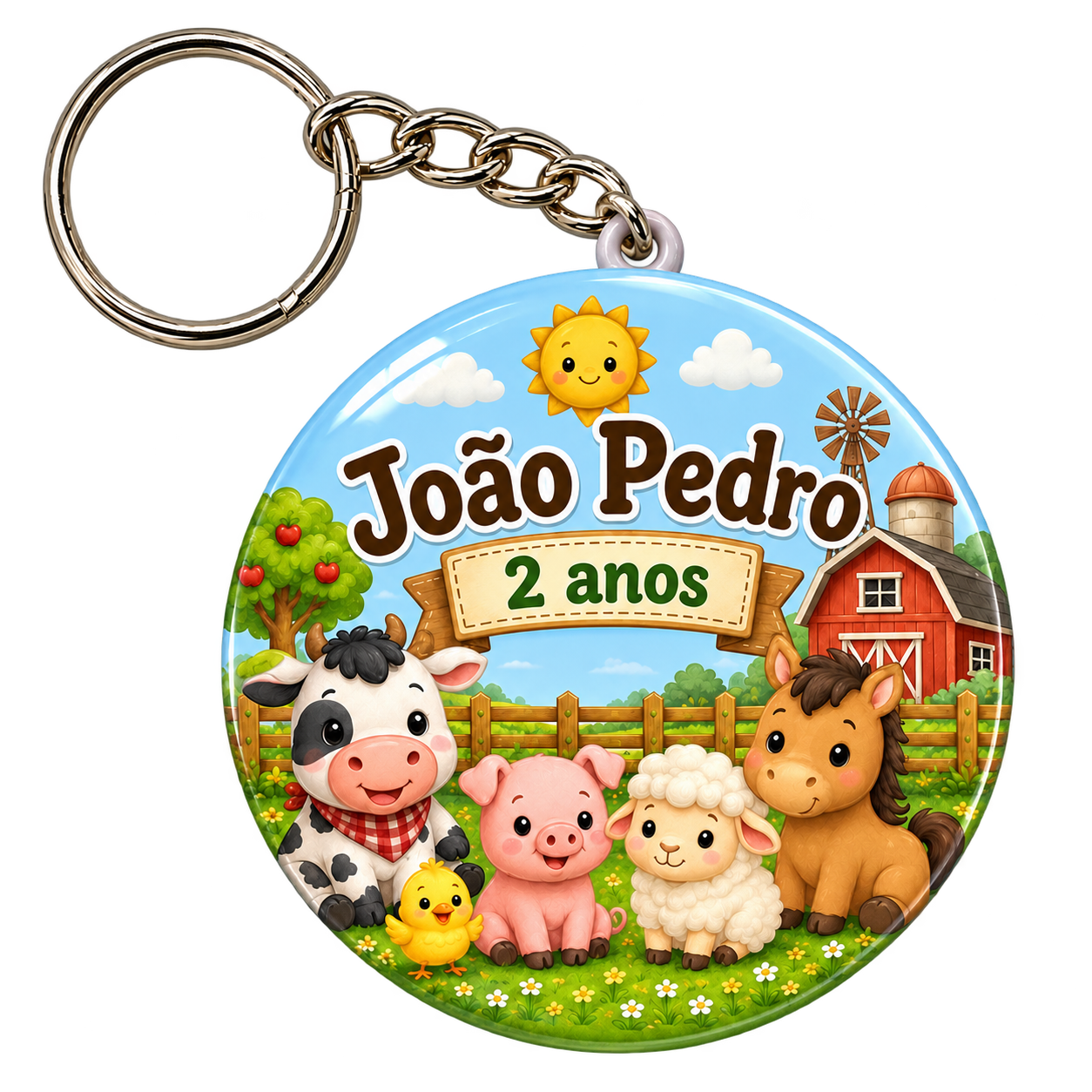 Chaveiro João Pedro 2 anos